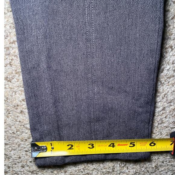 Banana Republic - Gray High Stretch Cropped Skinny Pants - Size 4 - Picture 7 of 12